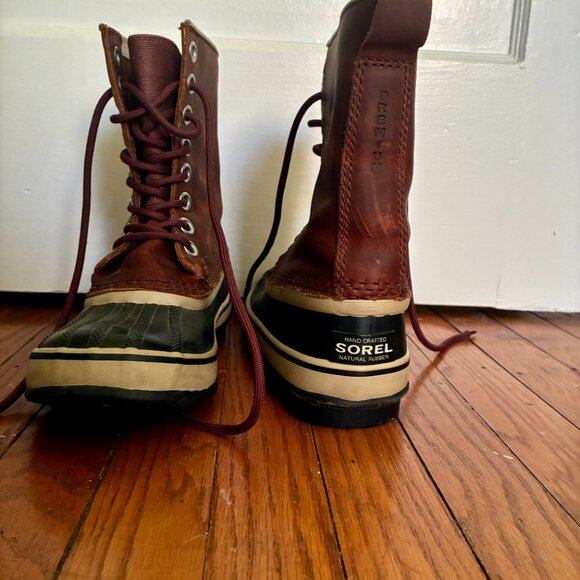 Sorel Waterproof Leather Duck Boots - Picture 2 of 10